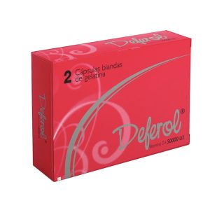 Deferol 50.000 UI x 2 Cápsulas - Obsequio 2 Cápsulas más